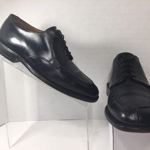 JOHNSTON & MURPHY Leather Lace up Derby Split Toe